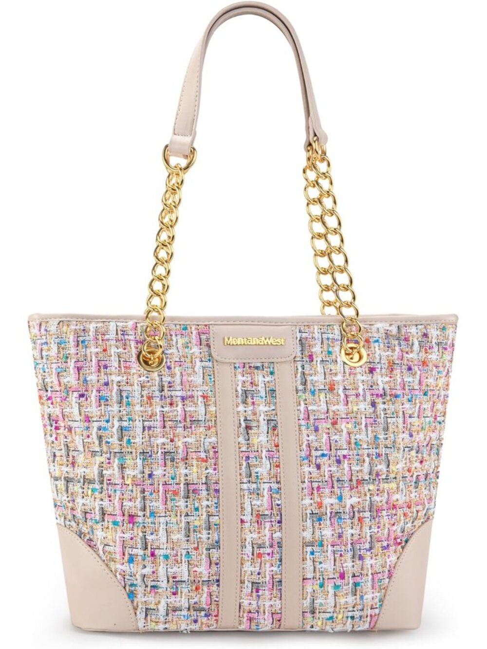 MEDIUM Tote Bag for Women Quilted Chain Handbags Shoulder Purse